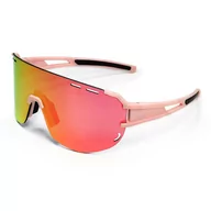 Okulary sportowe - Sunglow Sportowe Okulary Przeciwsłoneczne - Shell Pink - miniaturka - grafika 1