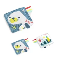 Zabawki sensoryczne - Miniland - Feel To Learn, Zabawka sensoryczna - Szeleszczący lew morski - miniaturka - grafika 1