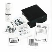 Drukarki kart i etykiet - Mini drukarka etykiet Phomemo M02 czarna Bluetooth szer. do 50 mm 203 DPI | KUP z zamiennikami i oszczędzaj! - ZADZWOŃ 730 811 399 PROMOCJA! - miniaturka - grafika 1