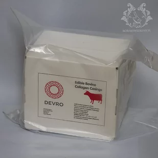 Osłonka kolagenowa CUTISIN, DEVRO 22  smoke op 800 m - Artykuły masarskie - miniaturka - grafika 1