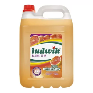 Ludwik Inco Płyn uniwersalny baking soda 5L - Środki do podłóg i mebli - miniaturka - grafika 1