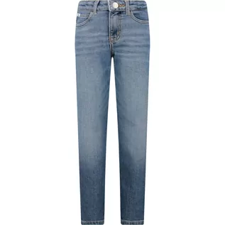 Spodnie sportowe damskie - CALVIN KLEIN JEANS Jeansy | Regular Fit | high rise - grafika 1