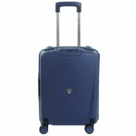 Walizki - Roncato Light Walizka kabinowa na 4 kółkach 55 cm navy - miniaturka - grafika 1