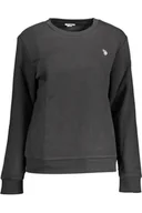 Portfele - BLUZA POLO US CZARNA BEZ ZAMKA - miniaturka - grafika 1