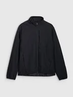 Kurtki i kamizelki sportowe męskie - Męska kurtka puchowa 4F 4FWSS25TDJAM568 - czarna - miniaturka - grafika 1