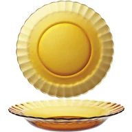 Talerze - Talerz głęboki Duralex PICARDIE AMBER pomarańczowy 230 x 35 mm - zestaw 6 szt. - miniaturka - grafika 1