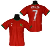 Piłka nożna - koszulka RONALDO t-shirt dla dziecka PORTUGALIA ME24 SK - miniaturka - grafika 1