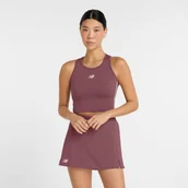 Koszulki i topy damskie - Koszulka damska New Balance WT51156FDP bordowa - miniaturka - grafika 1