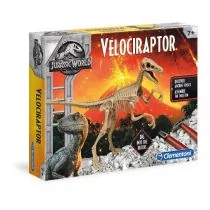 Clementoni Zestaw edukacyjny Jurassic World - Velociraptor 1848465 - Tory, garaże, parkingi - miniaturka - grafika 1