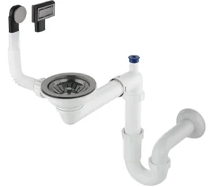 Deante granitowego 1-komorowego Space-Saver Titanium - Syfony - miniaturka - grafika 1
