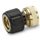 Akcesoria do myjek - Karcher złączka mosiężna na wąż 1/2 i 5/8 z Aquastop 2.645-017.0 - miniaturka - grafika 1