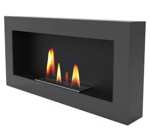 Uniflam BIOKOMINEK 90x40CM BOX GRAFIT BIO2-90X40-BOX-G BIO2-90X40-BOX-G - Biokominki - miniaturka - grafika 1