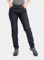 Spodnie narciarskie - Spodnie damskie Salewa Pez Alpine Wool Pant - blue jeans - miniaturka - grafika 1