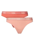 Majtki damskie - Puma Komplet 2 par stringów 907850 Koralowy - miniaturka - grafika 1