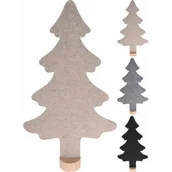 Ozdoby bożonarodzeniowe - Choinka filcowa 47 x 11 x 84 cm - miniaturka - grafika 1