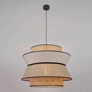 MARKET SET Singapour XL żyrandol, nude - Lampy sufitowe - miniaturka - grafika 3