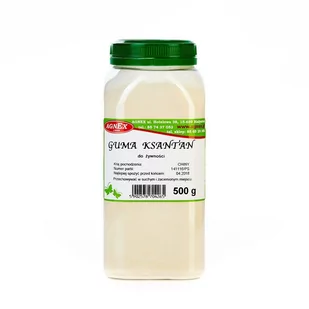 AGNEX Krzysztof Wierzbicki Guma ksantanowa 500g - słoik KSANTAN(2) - Suplementy naturalne - miniaturka - grafika 1