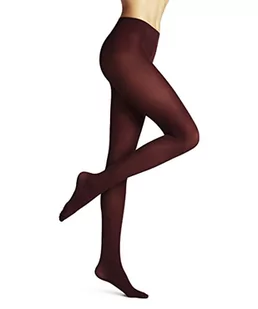 Falke Rajstopy damskie, Czerwony (Barolo 8596), S - Rajstopy - miniaturka - grafika 1