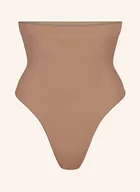 Majtki damskie - Skims Stringi Modelujące Seamless Sculpt beige - miniaturka - grafika 1