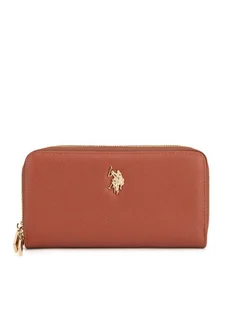 U.S. Polo Assn. Portfel BIUXT8382WVP Brązowy - Portfele - miniaturka - grafika 1