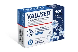 Valused noc plus 30 tabl.powl - Suplementy diety - miniaturka - grafika 1