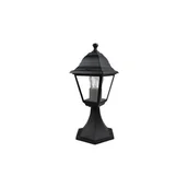 Lampy ogrodowe - Lampa Varennes 1 x 60 W E27 czarna - miniaturka - grafika 1