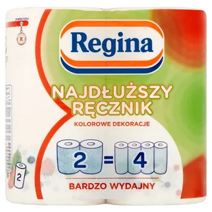 Regina RĘCZNIK NAJDŁUŻSZY Z NADRUKIEM - Ręczniki papierowe - miniaturka - grafika 2