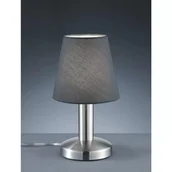 Lampy stojące - Mats II lampa stołowa 1-punktowa nikiel/szara 599700142 - miniaturka - grafika 1