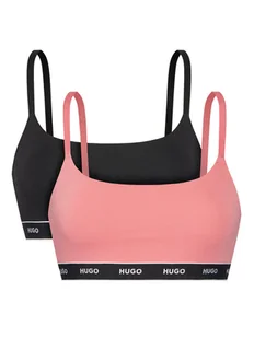 HUGO Komplet 2 biustonoszy topów Twin 50545691 Kolorowy - Biustonosze - miniaturka - grafika 1