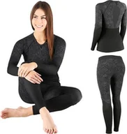 Bielizna sportowa damska - Nils Extreme BTZ0062 BIELIZNA TERMOAKTYWNA DAMSKA ZESTAW S/M ROSA NILS - miniaturka - grafika 1