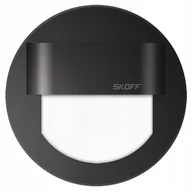 Lampy pozostałe - Oprawa Schodowa LED 0,8W 3000K 10V DC IP20 Czarny mat RUEDA Skoff - miniaturka - grafika 1