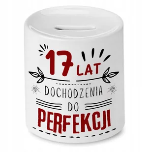 Skarbonka na Urodziny 17 17te 17-te na Prezent z Nadrukiem ze Zdjęciem + Opakowanie na prezent (wzór 01) - Skarbonki Skarbonka na Urodziny 17 17te 17-te na Prezent z Nadrukiem ze Zdjęciem + Opakowanie na prezent (wzór 01) - Skarbonki - miniaturka - grafika 1