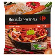 Mrożonki warzywne i owocowe - Carrefour Mieszanka warzywna chińska mrożona 450 g - miniaturka - grafika 1