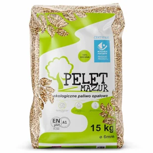 Pellet drzewny Pellet z Mazur ENplus A1 - Materiały opałowe - miniaturka - grafika 1