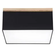 Lampy sufitowe - Britop Sufitowa LAMPA skandynawska VERTIGA 34523474 kwadratowa OPRAWA plafon loft czarny - miniaturka - grafika 1
