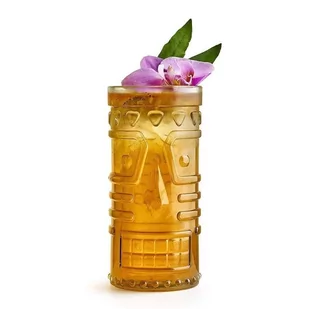 Zestaw 4 szklanek do drinków Tiki wysokich na prezent - Szklanki - miniaturka - grafika 1