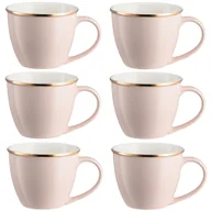Filiżanki - Komplet filiżanek porcelanowych jumbo 550 ml 6 sztuk CANDY - miniaturka - grafika 1
