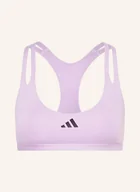 Biustonosze - Adidas Biustonosz Sportowy Aeroimpact Luxe Training lila - miniaturka - grafika 1