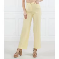 Spodnie damskie - Patrizia Pepe Spodnie | flare fit - miniaturka - grafika 1