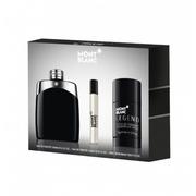 Zestawy perfum męskich - Montblanc Montblanc Legend zestaw EDT 100 ml + deostick 75 g + EDT 7,5 ml dla mężczyzn - miniaturka - grafika 1