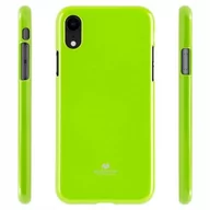 Etui i futerały do telefonów - QualityAcessories Etui Jelly Mercury do Samsung Galaxy A3 2016 A310F Lime - miniaturka - grafika 1