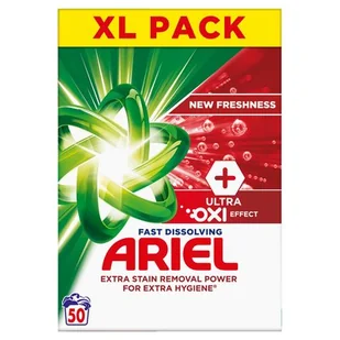 Proszek do prania ARIEL Fast Dissolving + Ultra Oxi Effect 2.75 kg - Środki do prania - miniaturka - grafika 1