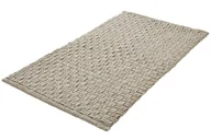 Dywaniki łazienkowe - Kleine Wolke Matino ręcznie tkany dywanik łazienkowy 60x100 cm beż macadamia nić szenilowa - miniaturka - grafika 1