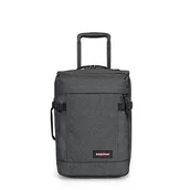 Walizki - Eastpak TRANVERZ XXS Walizka, 45 cm, 28 L, Black Denim (Szary) - miniaturka - grafika 1