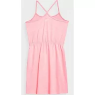 Sukienki i spódnice sportowe - Sukienka 4F Jr 4FJSS23TDREF026 (kolor Różowy, rozmiar 152 cm) - miniaturka - grafika 1