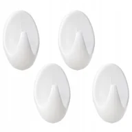 Wieszaki łazienkowe - Haczyki samoprzylepne wieszaki łazienkowe 4 szt. - miniaturka - grafika 1