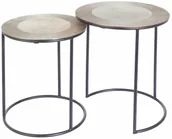 Ławy i stoliki kawowe - Komplet stolików Bellini 2szt., 37/42 x 52/59 cm - miniaturka - grafika 1