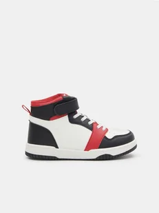 Sinsay - Sneakersy za kostkę - koralowy - Buty dla chłopców - miniaturka - grafika 1