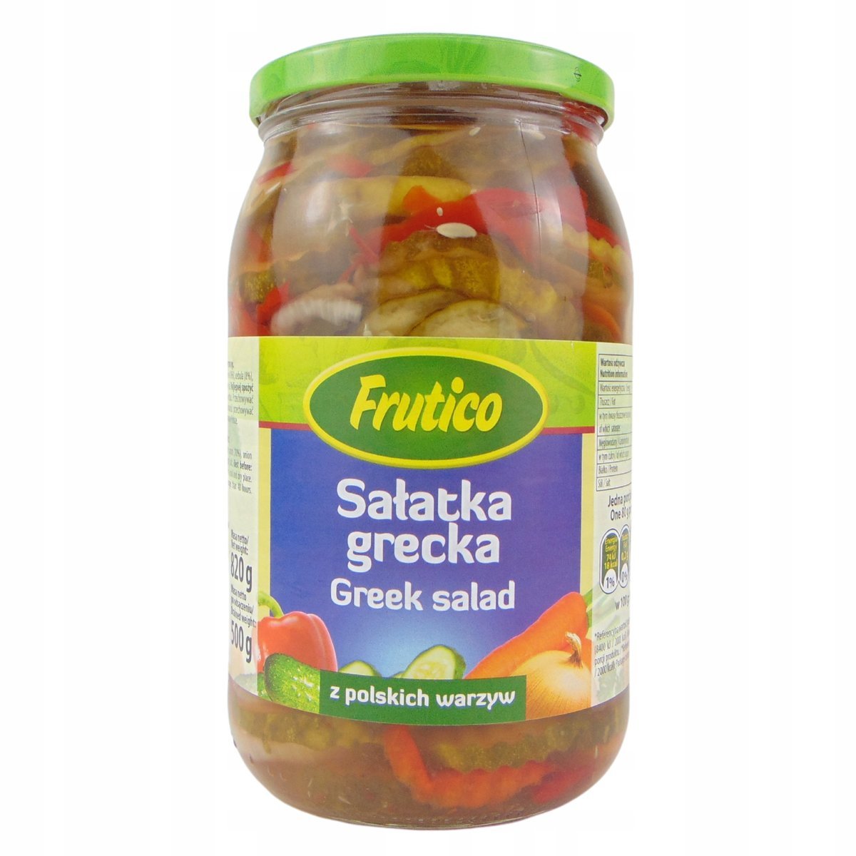 SAŁATKA GRECKA FRUTICO WYSOKA JAKOŚĆ 820G