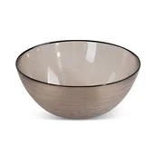 Tace i patery - Misa Dekoracyjna Ze Szkła Lea 21X21X10 Czarna - miniaturka - grafika 1